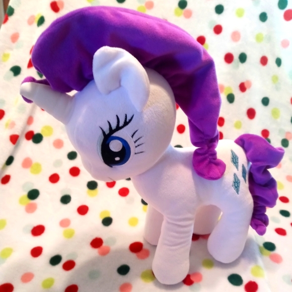 My Little Pony Magic Rarity Coddly Plush 9" - Picture 1 of 10